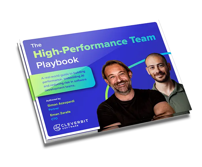 high-performance team playbook