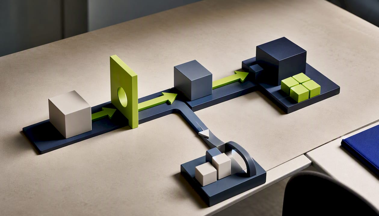 Agent workflow passing through policy gates
