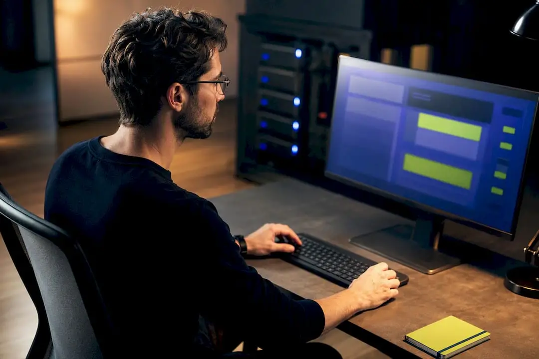 Engineer reviewing versioned prompts at runtime