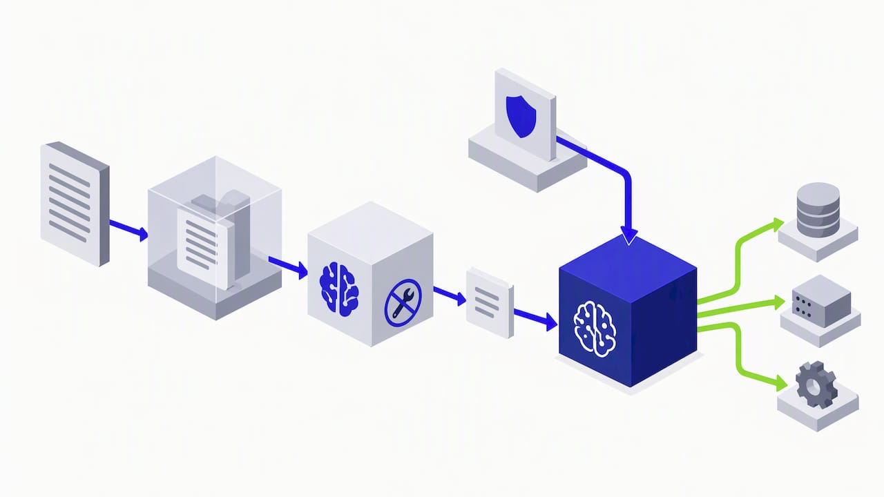 Untrusted text isolated before privileged model tools